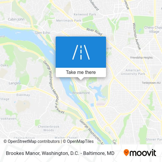 Mapa de Brookes Manor