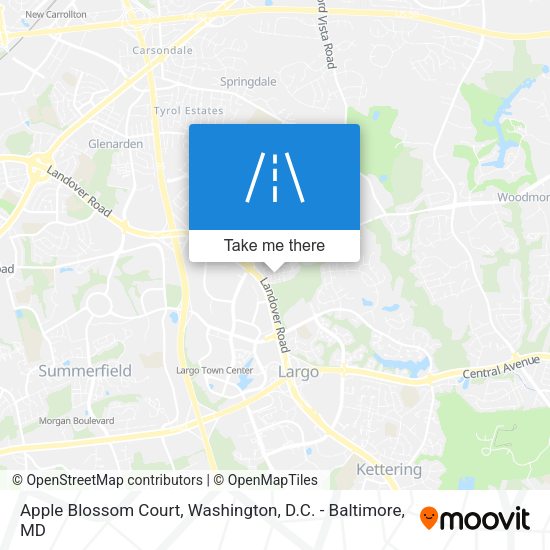 Mapa de Apple Blossom Court