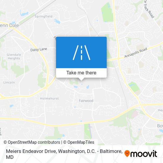 Meiers Endeavor Drive map