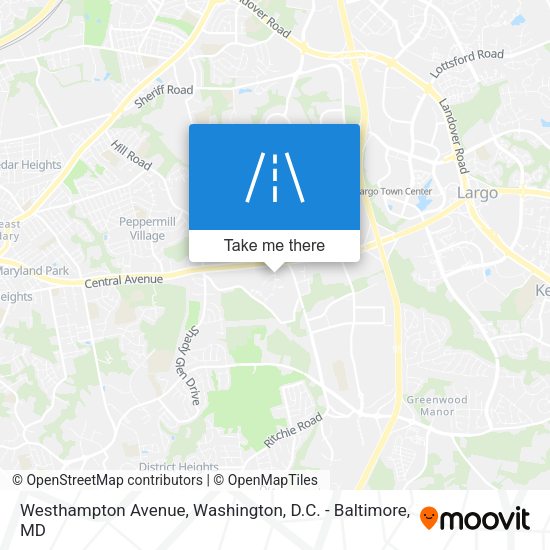 Mapa de Westhampton Avenue