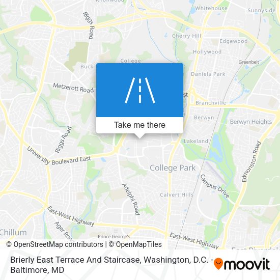 Brierly East Terrace And Staircase map