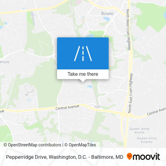 Mapa de Pepperridge Drive