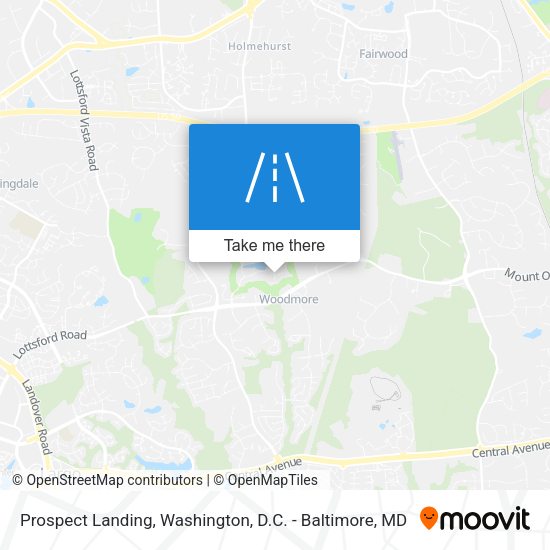 Mapa de Prospect Landing