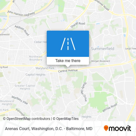 Arenas Court map