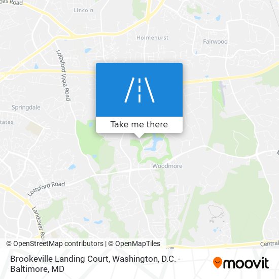 Brookeville Landing Court map