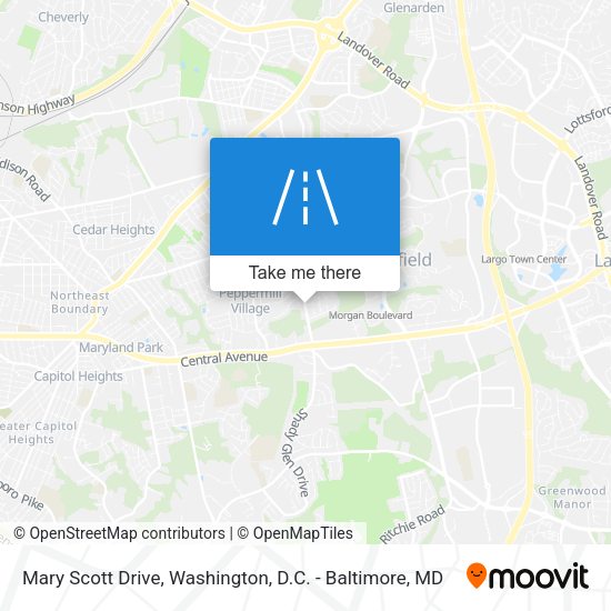 Mary Scott Drive map