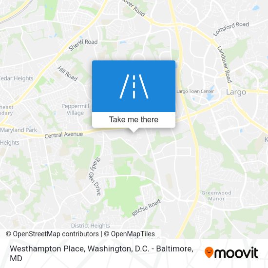 Mapa de Westhampton Place