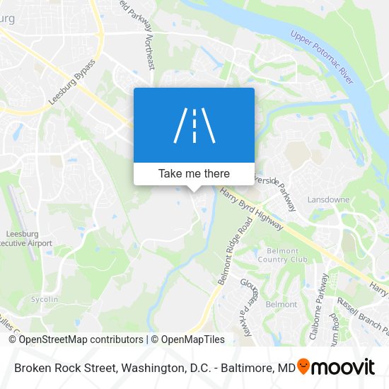 Mapa de Broken Rock Street