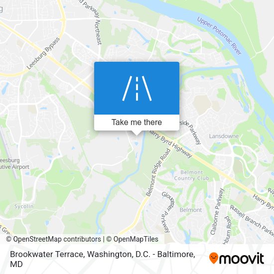 Mapa de Brookwater Terrace