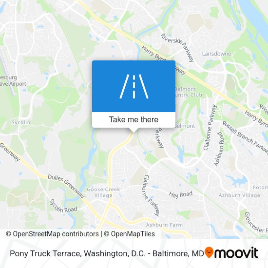Pony Truck Terrace map