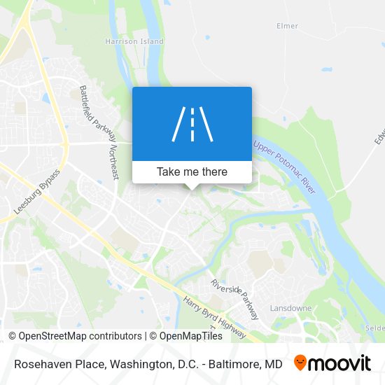 Mapa de Rosehaven Place