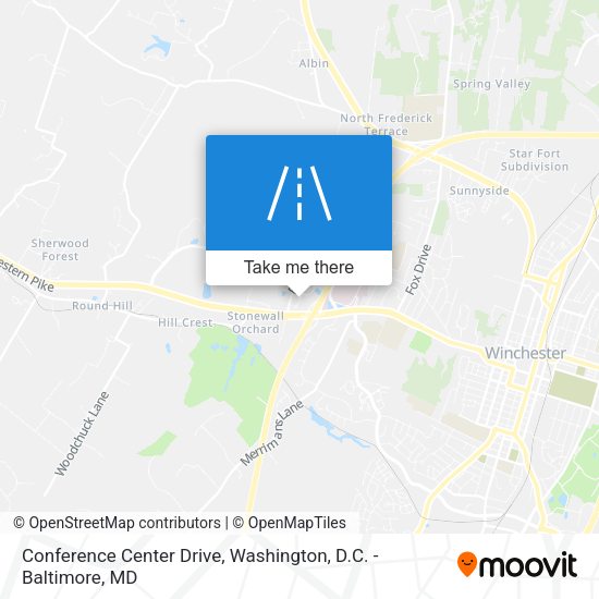 Mapa de Conference Center Drive
