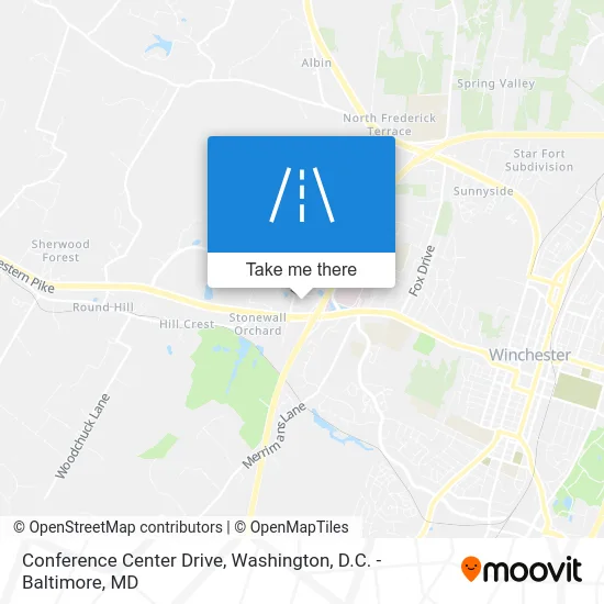 Conference Center Drive map