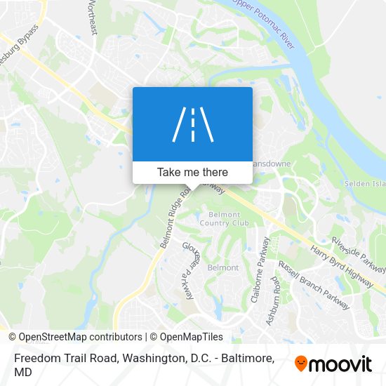 Freedom Trail Road map