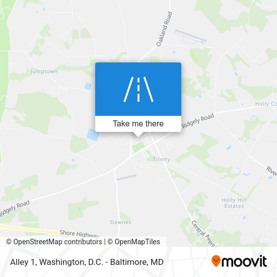 Alley 1 map