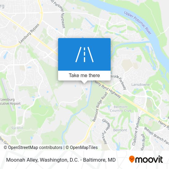 Moonah Alley map