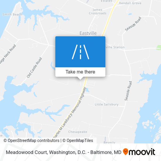 Meadowood Court map