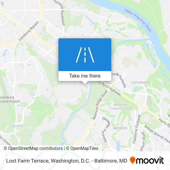 Lost Farm Terrace map