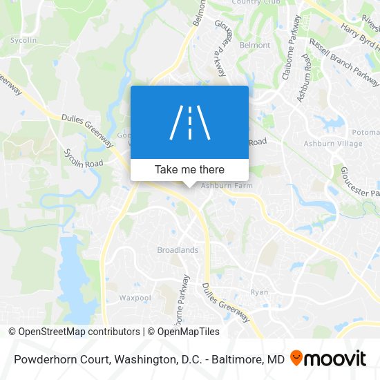 Powderhorn Court map