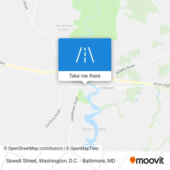 Mapa de Sewell Street