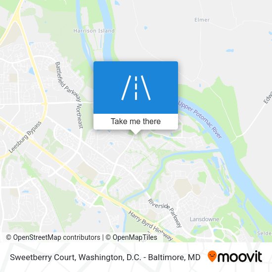 Sweetberry Court map