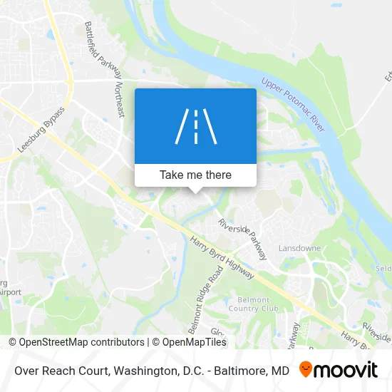 Over Reach Court map