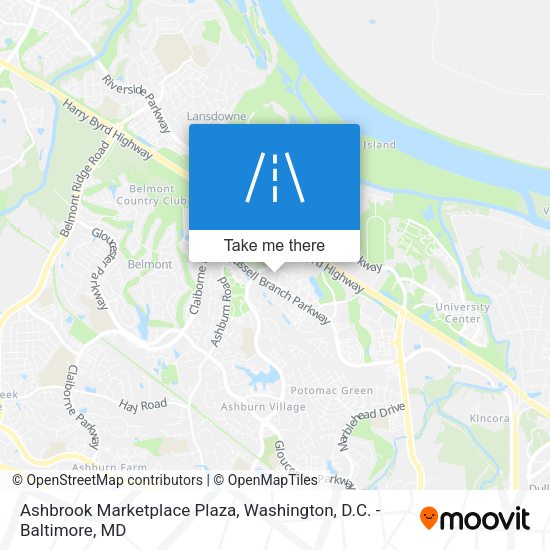 Ashbrook Marketplace Plaza map