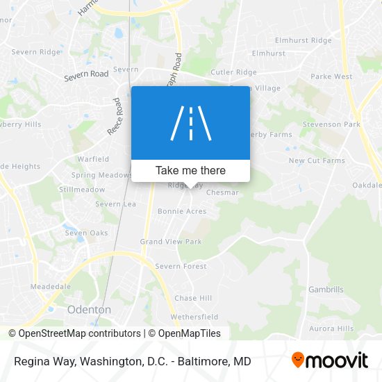 Mapa de Regina Way