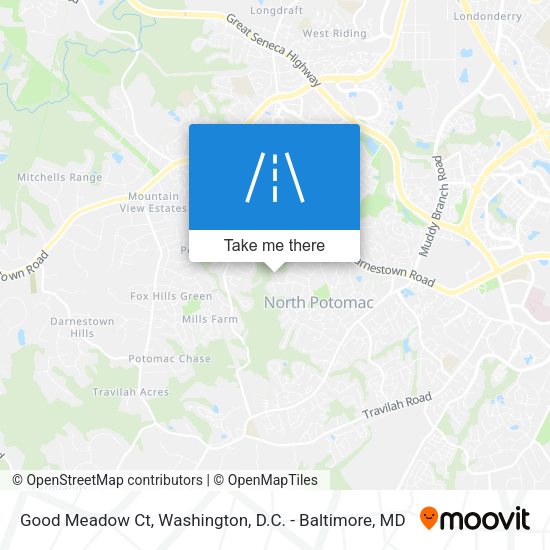 Mapa de Good Meadow Ct
