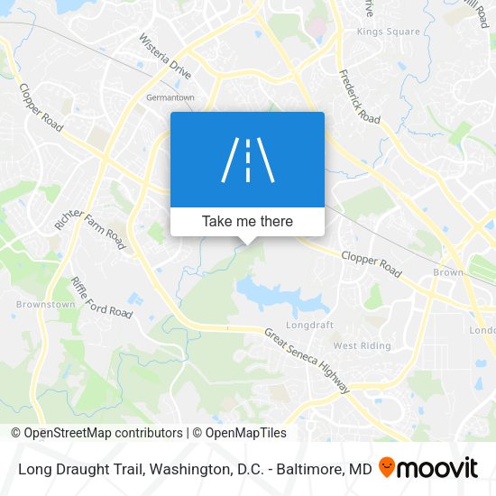 Long Draught Trail map