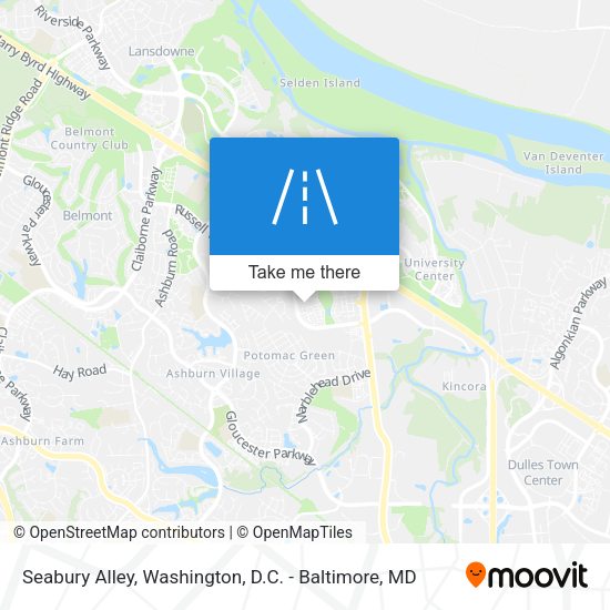 Seabury Alley map
