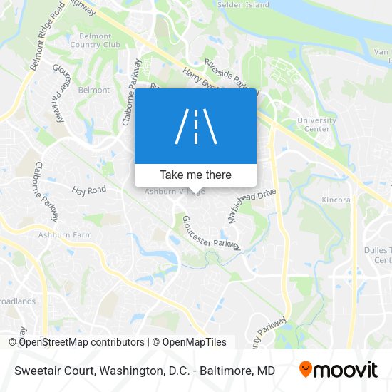 Sweetair Court map