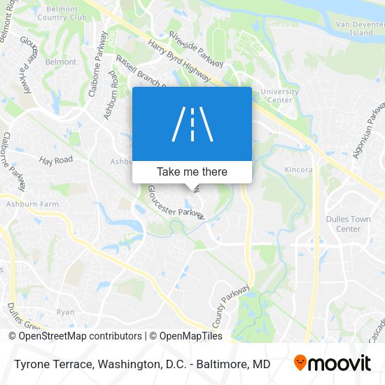 Tyrone Terrace map