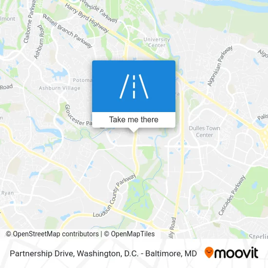 Partnership Drive map