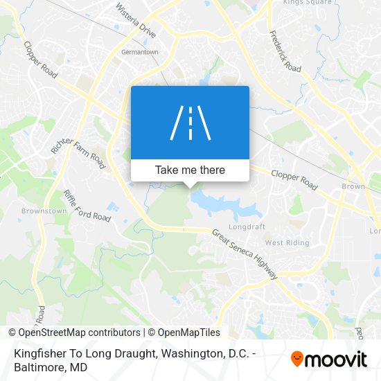 Mapa de Kingfisher To Long Draught