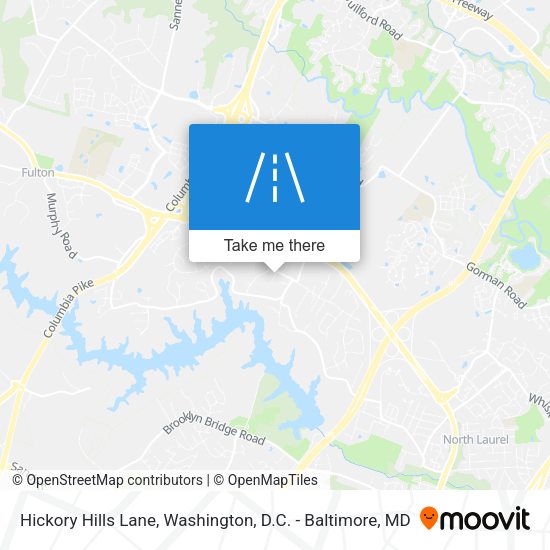 Mapa de Hickory Hills Lane