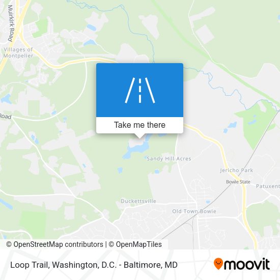 Loop Trail map