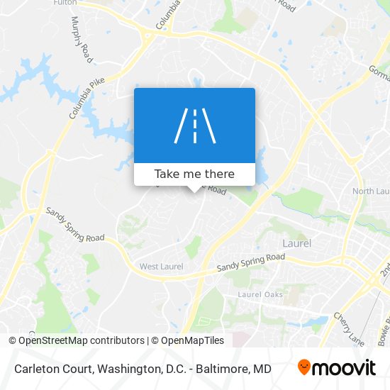 Carleton Court map