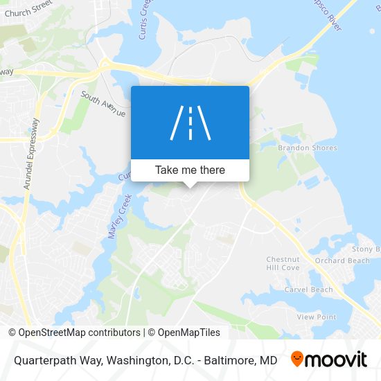 Quarterpath Way map