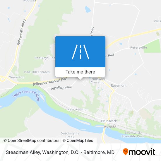 Steadman Alley map