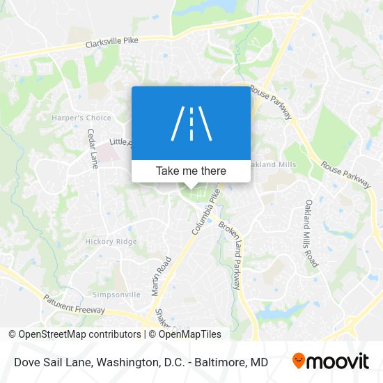 Mapa de Dove Sail Lane