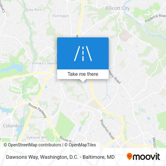 Dawsons Way map