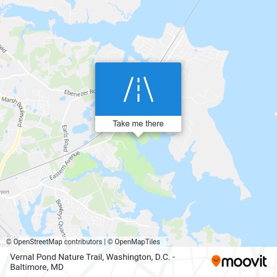 Mapa de Vernal Pond Nature Trail
