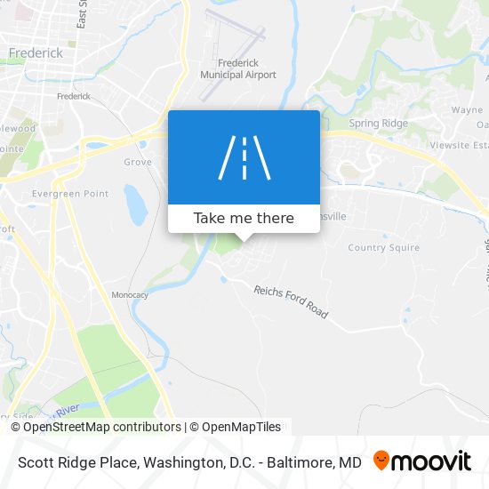 Mapa de Scott Ridge Place