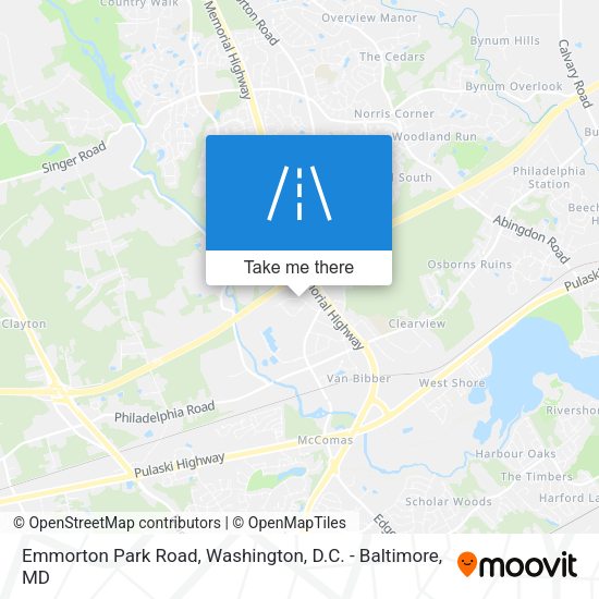 Mapa de Emmorton Park Road