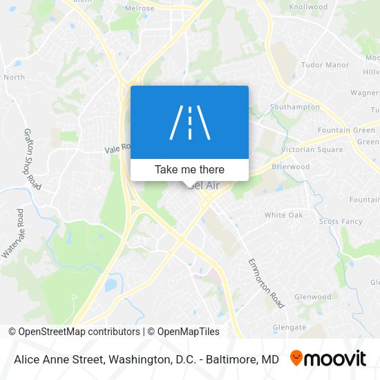 Alice Anne Street map