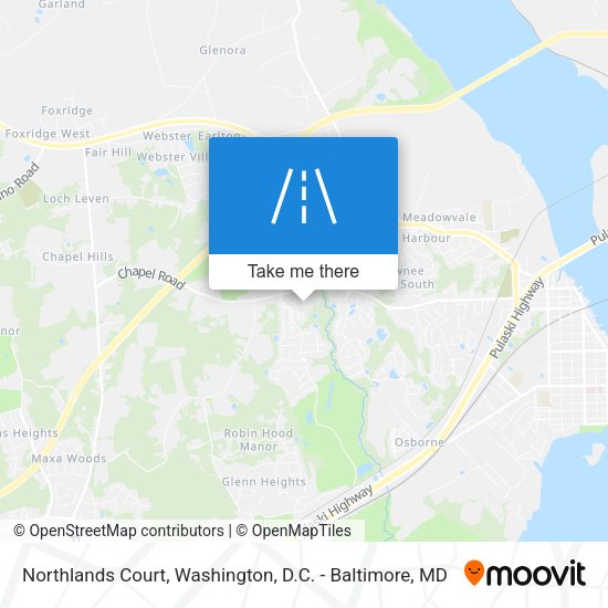 Northlands Court map