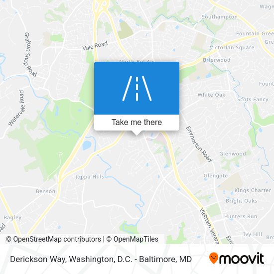 Derickson Way map