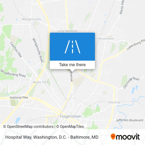 Mapa de Hospital Way