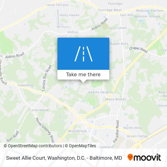Mapa de Sweet Allie Court
